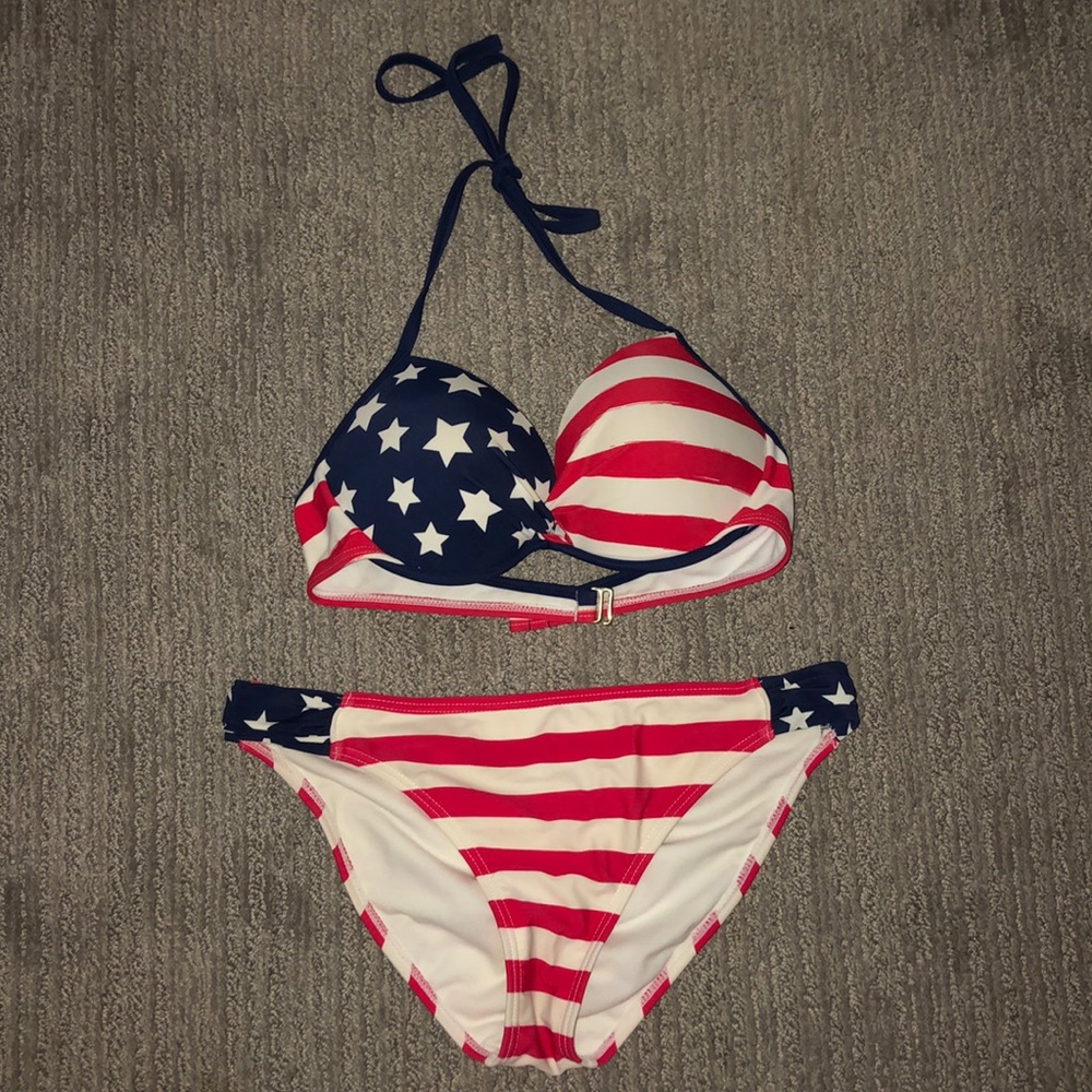 American Flag Bathing Suit